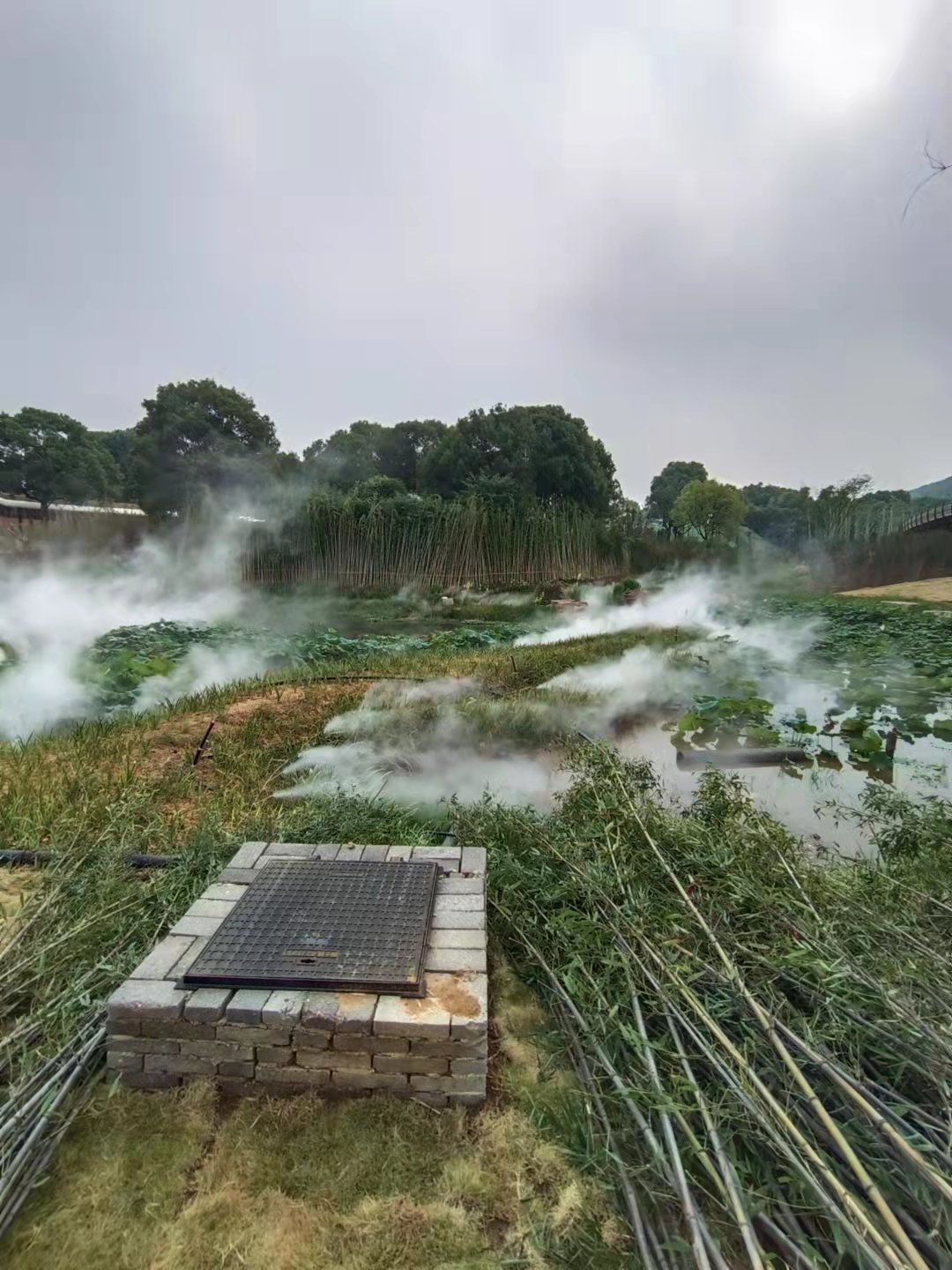 <strong>景观造雾的原理？景观喷雾的效果是</strong>