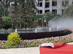 <b>上海静安区绿地中央广场景观造雾工程完成</b>