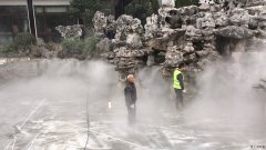 <b>江苏南京小茶楼景观造雾系统安装调试成功</b>