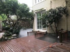 四川成都某别墅雾森安装调试效果