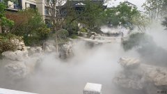 <b>坐标温州市瑞安售楼部景观造雾系统安装调试效</b>