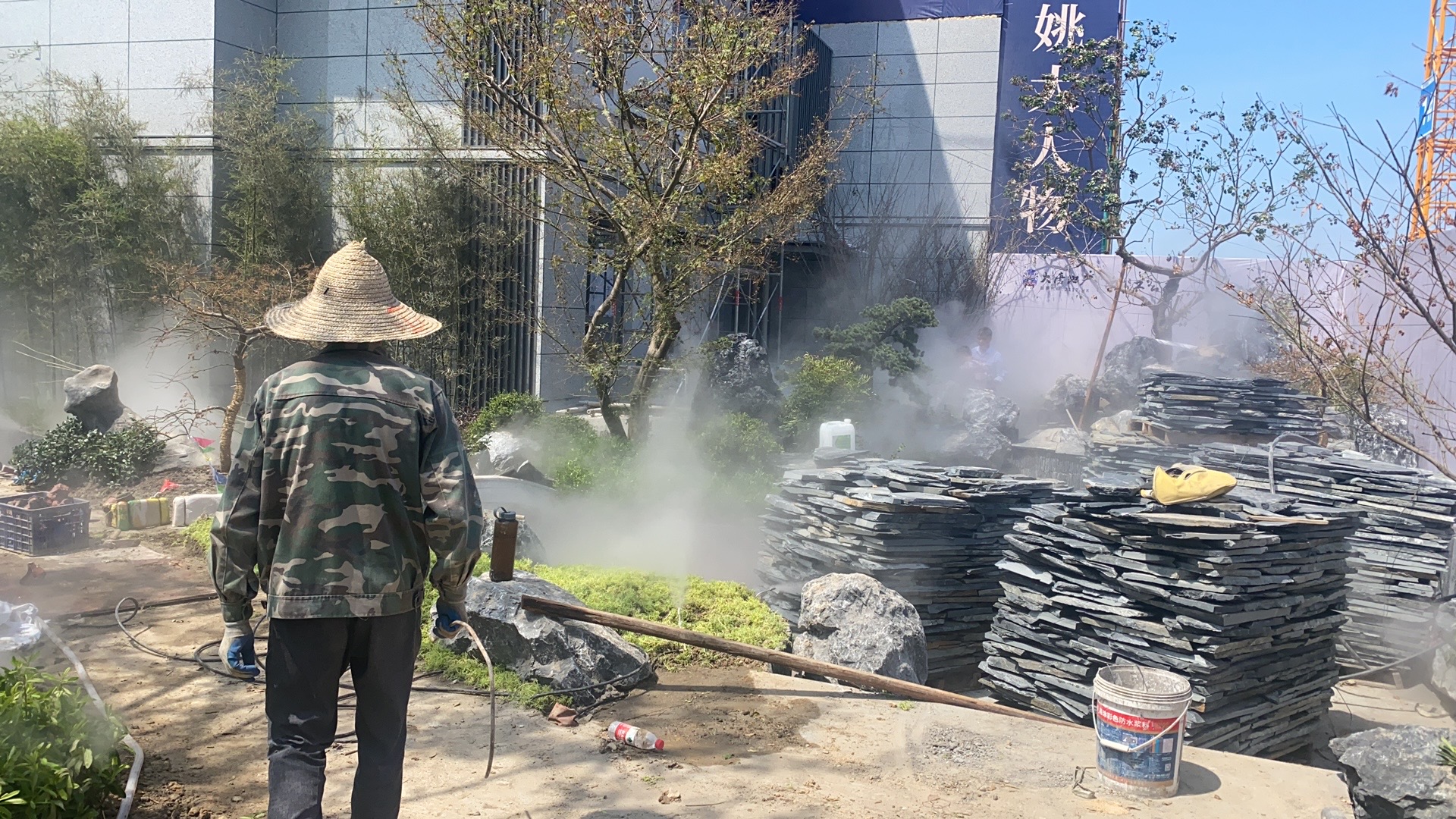 <strong>售楼部绿植区域景观造雾系统一个主</strong>